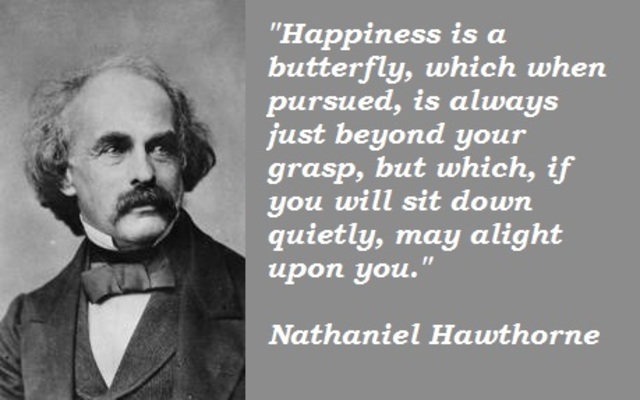 Nathaniel Hawthorne dies