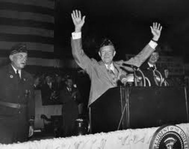 Dwight D. Eisenhower Inaugurated