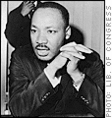 MLK Jr. sends a letter from Birmingham Jail