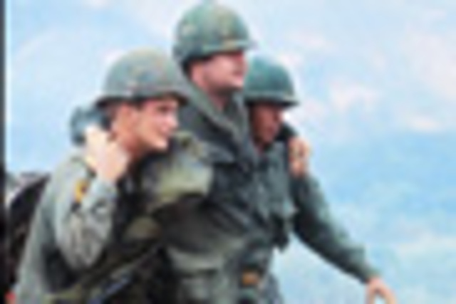 Viet Cong attack Americans