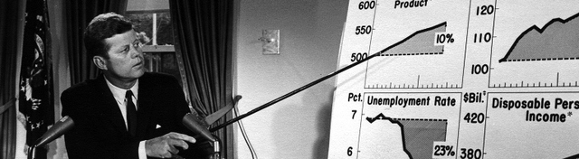 Kennedy lowers taxes - Domestic Problem