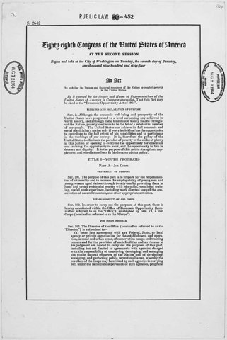 Economic Opportunity Act