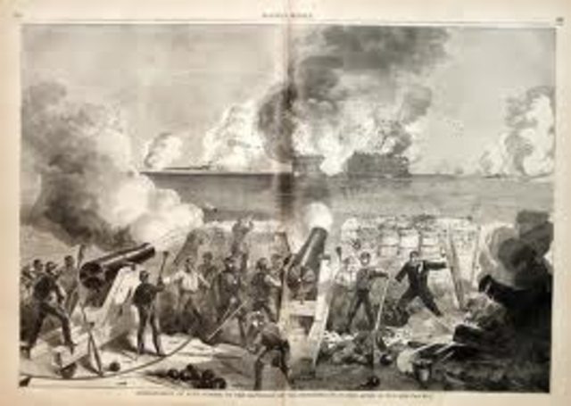 the attack on fort sumter