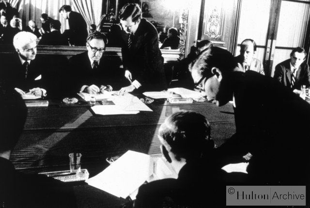 Paris Peace Accords signed to end Vietnam War