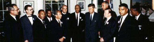 JFK's afiliation with civil rights
