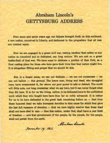 The Gettysburg Address