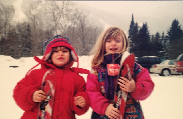 Fui a Vermont por la primera vez y aprendí a esquiar