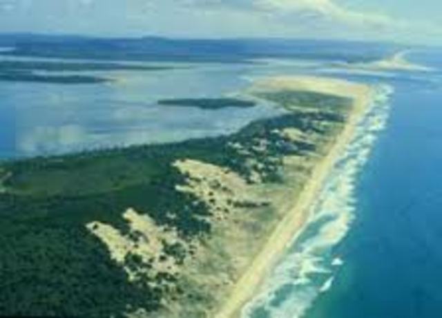 North and South Stradbroke Seperation