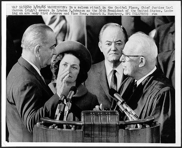 Inauguration of Lyndon B. Johnson