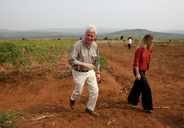 Bill Clinton Up's border patrol