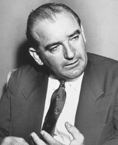 Joseph McCarthy is discredited