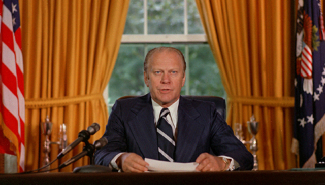 Ford Pardons Nixon