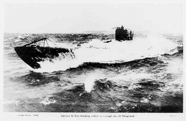 Germany begins naval blockade of Britain