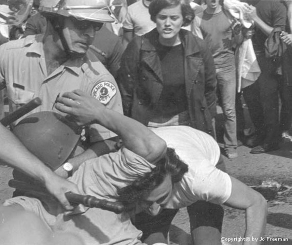 Riots at Democratic Convention in Chicago