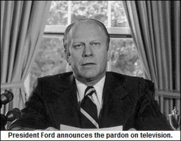 Ford Pardons Nixon