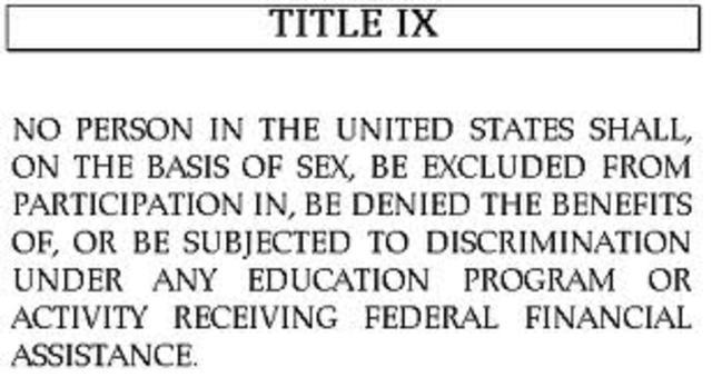 Title IX