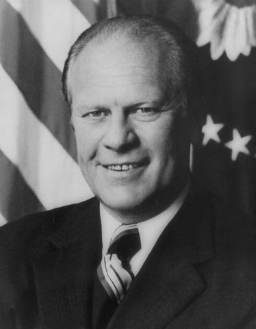 Gerald R. Ford Takes the Oath of Office