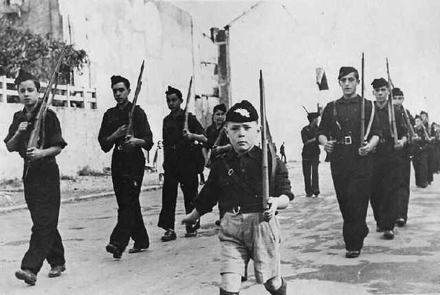 The revolt on 17th July 1936