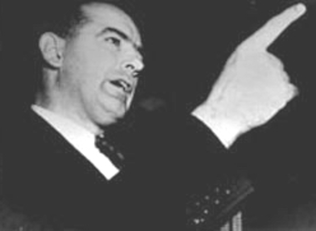 Senator Joseph McCarthy