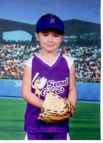 Started playing softball