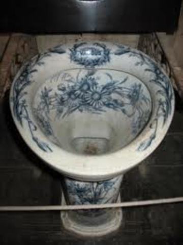 flush toilet