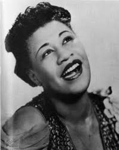 16 june 1996, Ella Fitzgerald Dies