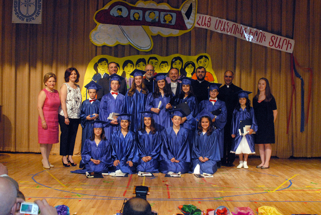 Graduating from elementry school