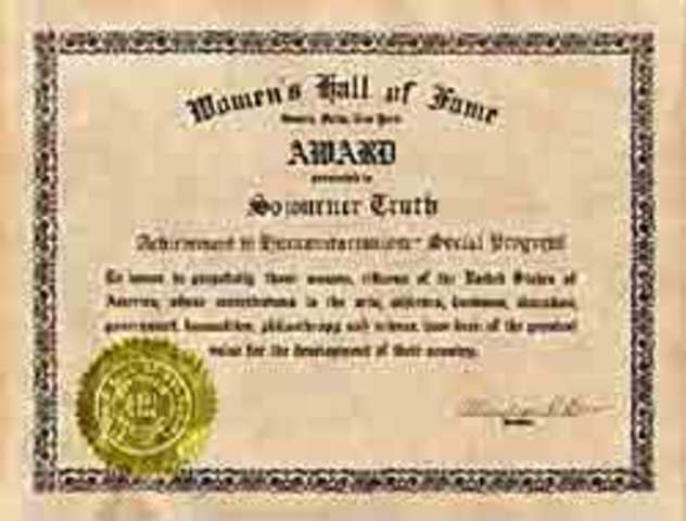 Womens Hall of fame