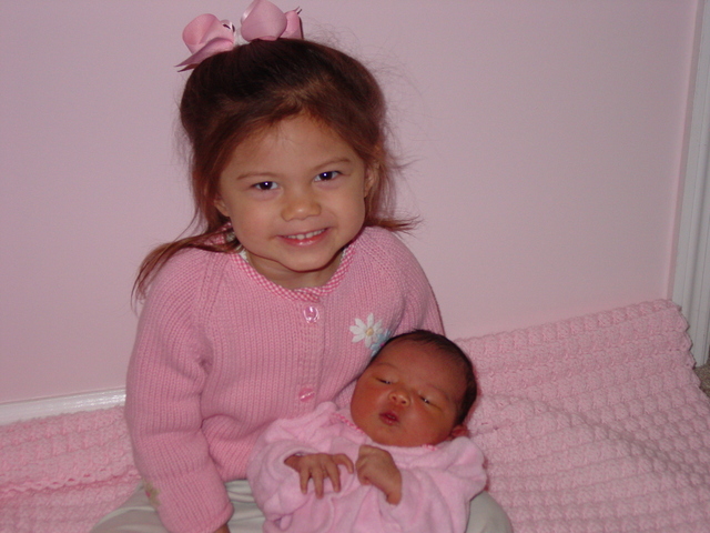 My sister Gabby is here