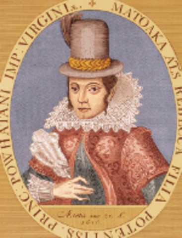 Settlers Captured Pocahontas