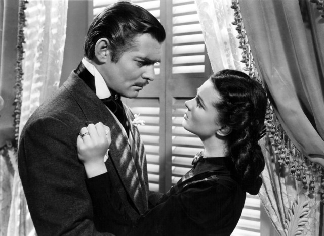 Scarlett O'Hara and Rhett Butler