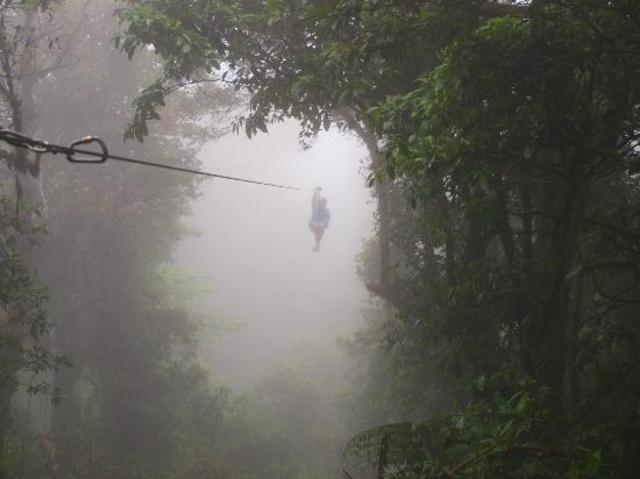 The time i went to Costa Rica with my school.