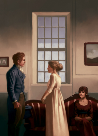 Elizabeth Bennet and Mr. Darcy