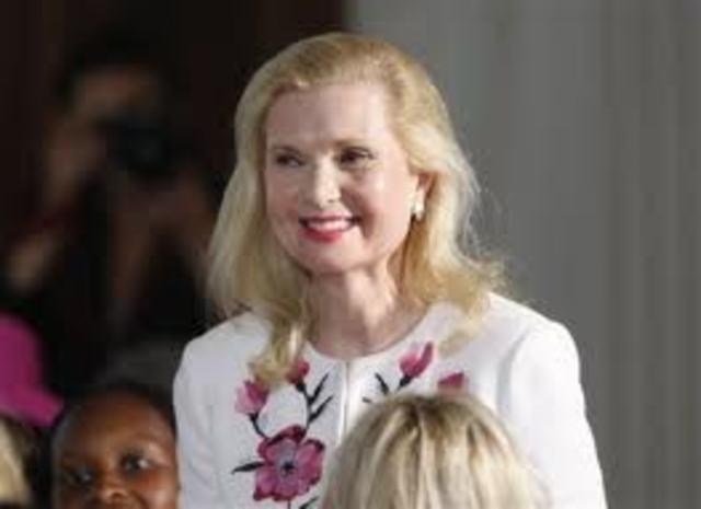 Nixon's first child was born