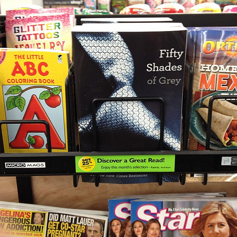 Anastasia Steele and Christian Grey