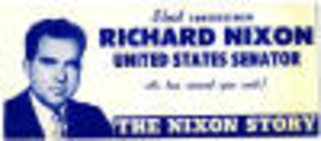Nixon became a U.S. Senator