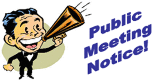 Public Meeting!