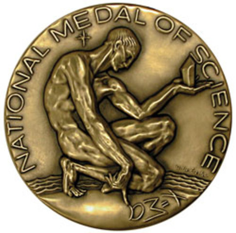 Simpson receives the National Medal of Science