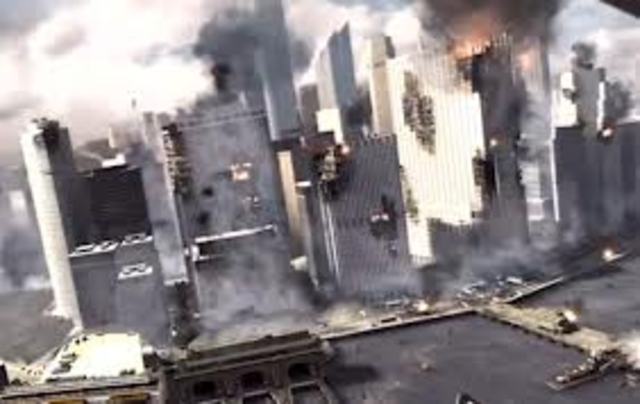 Propaganda Video of the United States in Flames