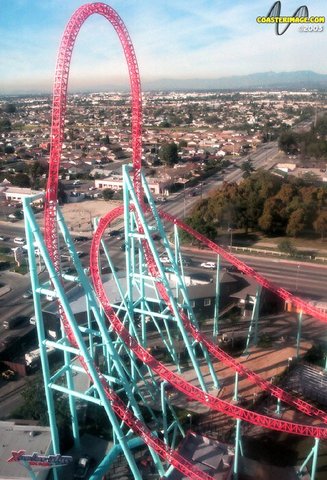 First time I went to Knot's Berry Farm