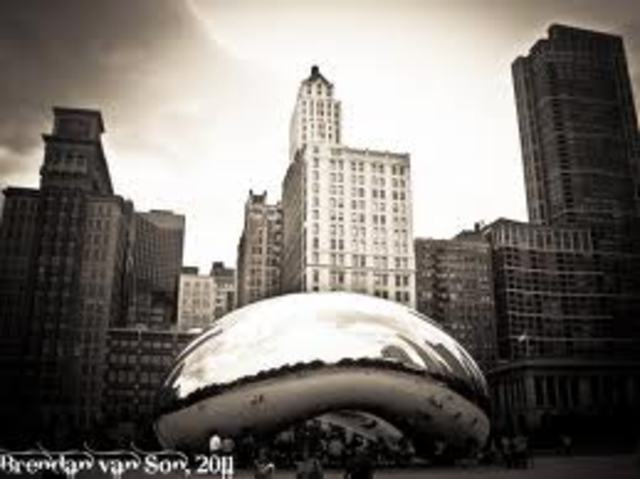 ♥  Stand Under The Cloud Gate In Chicago ♥