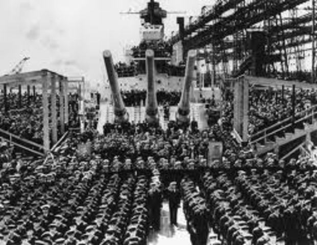 America Enters World War 2.