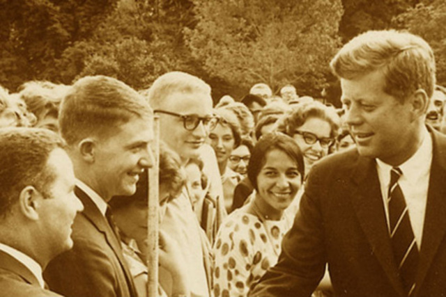 Kennedy's Peace Corps.