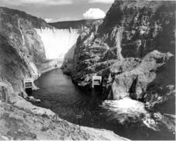 Boulder Dam project begins