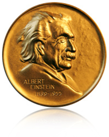 medal albert einstein