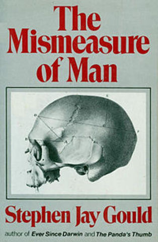 Gould receives awards for his book, The Mismeasure of Man