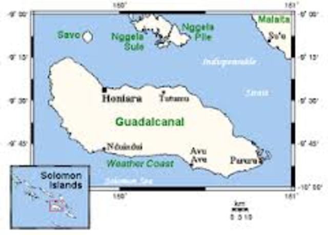The Battle of Guadalcanal