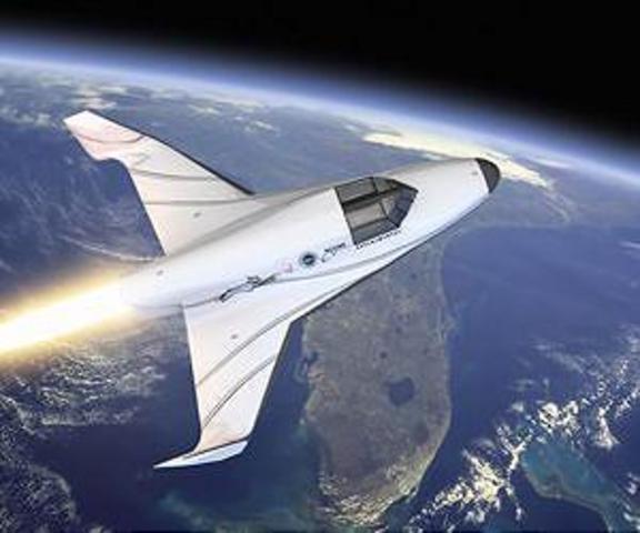 First U.S manned sub-orbital flight