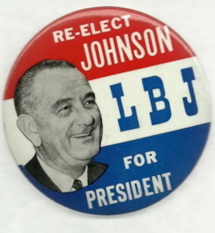 LBJ is Re-Elected