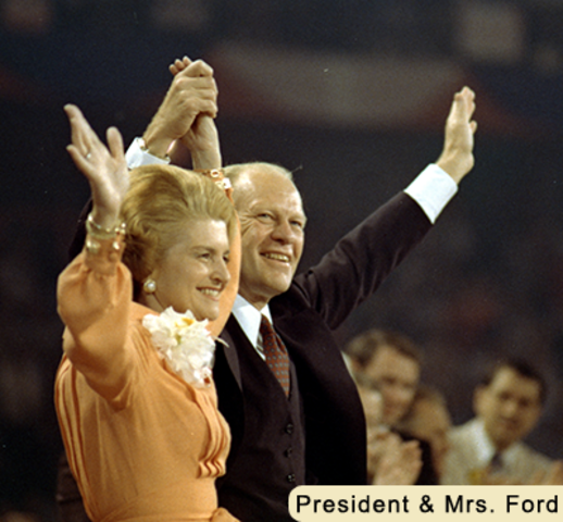 Ford helps Nixon's Watergate Scandal